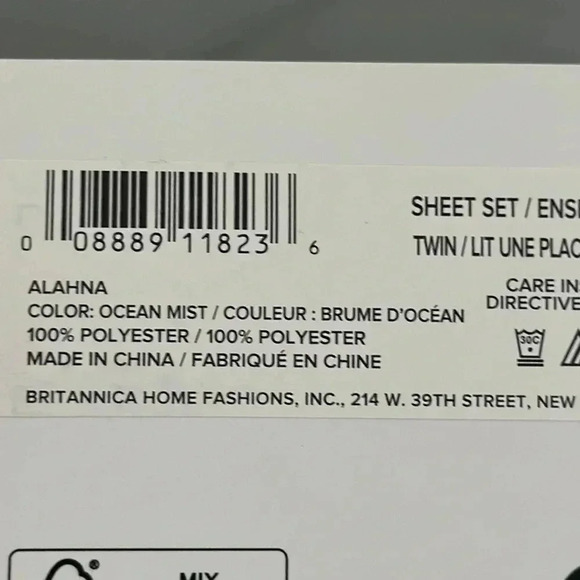 UGG Alahna Twin XL Sheet Set Cooling Technology For Comfort - Picture 5 of 5